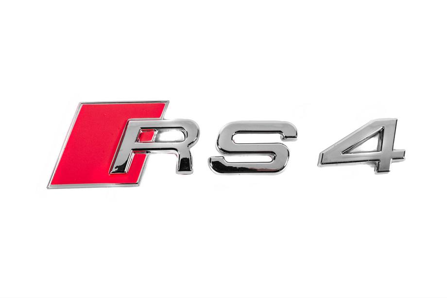 Audi Nápis RS4 Fotografie 1