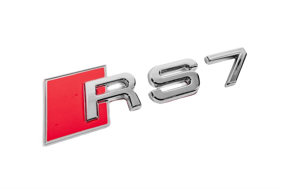 Audi Nápis RS7 Fotografie 3