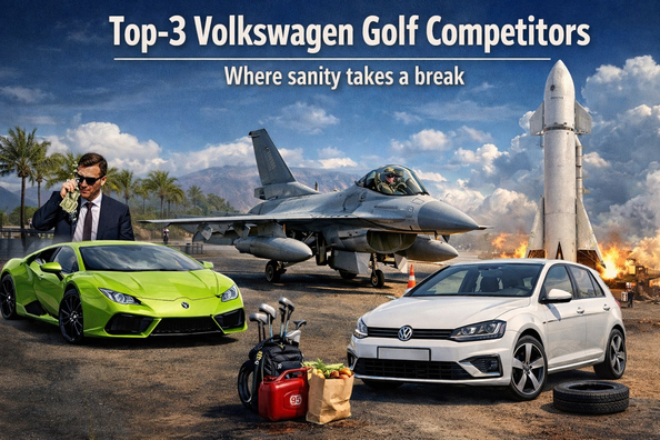 Top-3 konkurenti Volkswagen Golf: když zdravý rozum prohrál s marketingem, okázalostí a proudovým tahem