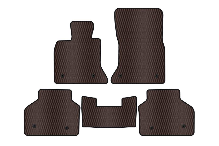 BMW řady 5 F07 2009–2017 Gumové autokoberce Carsuit (hnědé) Image