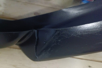 Skoda Octavia III A7 2013–2019 Zlevněno Přední lip spoiler DPT V-1 (2017-2019, k lakování) fotografie 2