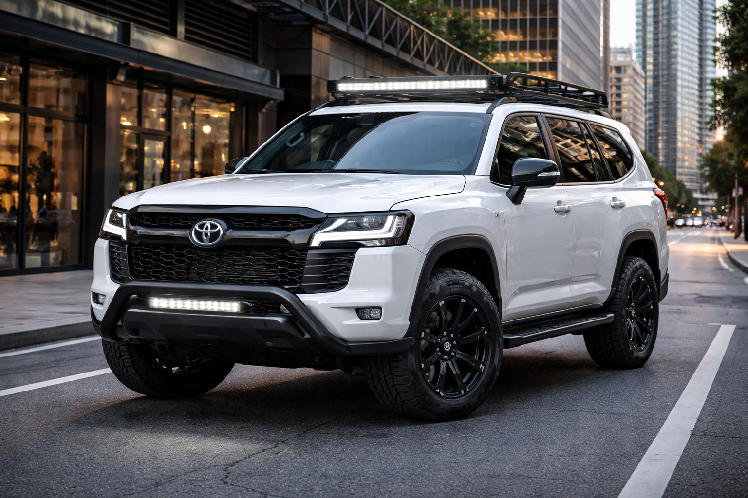 Startovní upgrade Toyota Land Cruiser 300 do města bez bastlení