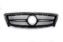 Mercedes CLS C218 2011–2018 Zlevněná přední maska chladiče 2011-2014 (Diamond Silver) fotografie 5