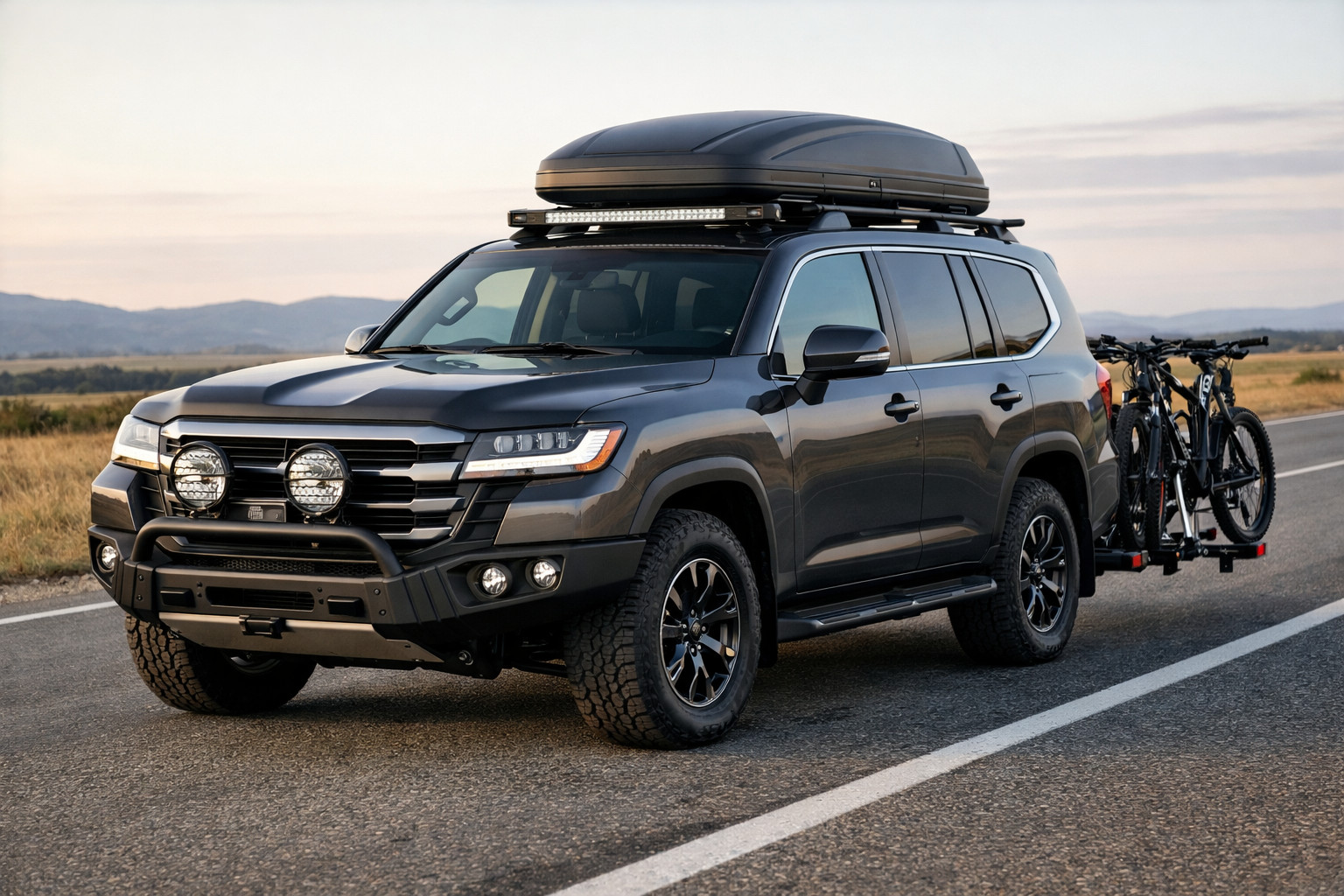 Co namontovat na Toyota Land Cruiser 300 pro dálniční jízdu
