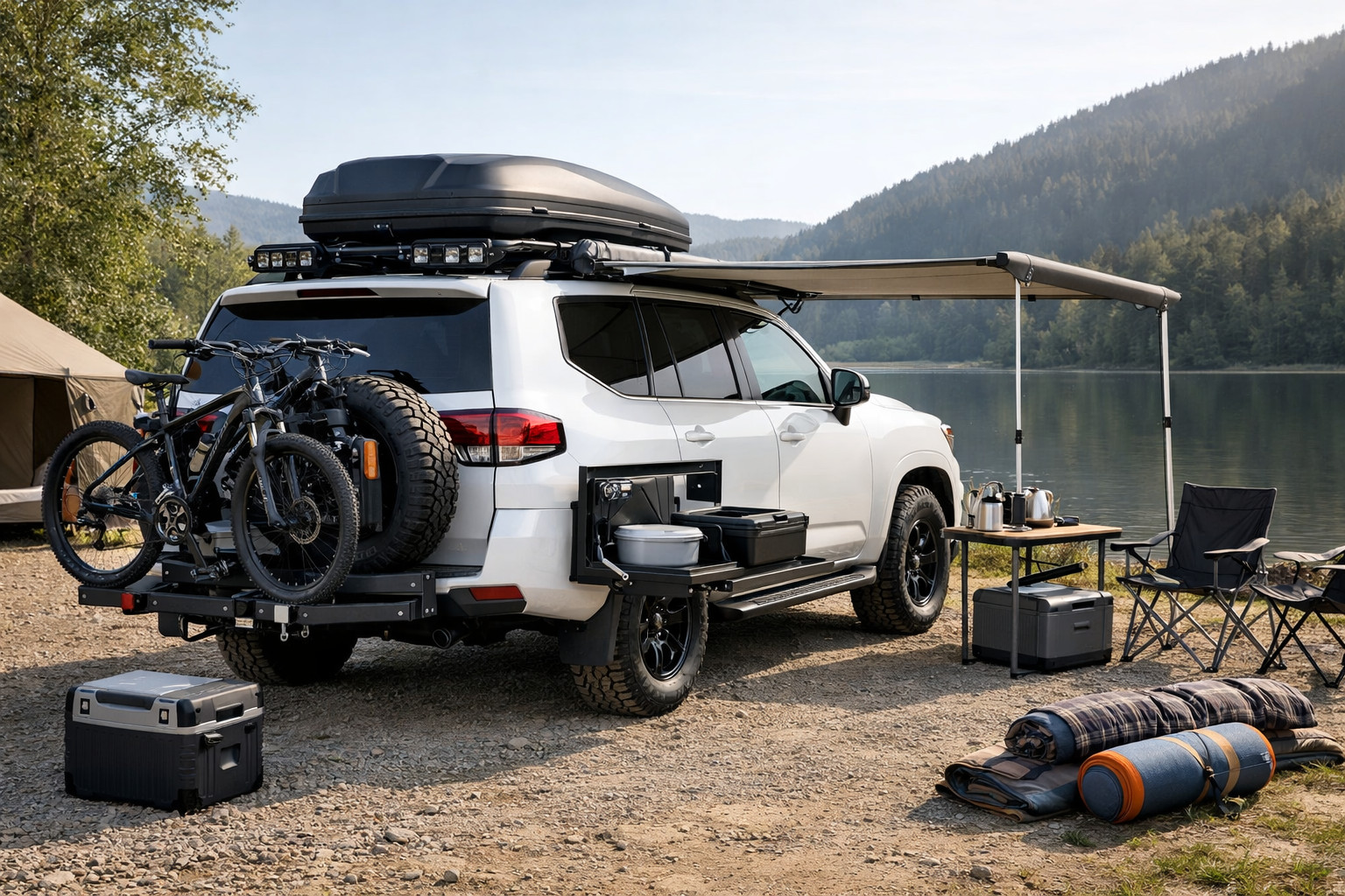 Balíček úprav Toyota Land Cruiser 300 pro rodinné cestování