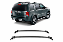 Honda Pilot 2008–2015 Střešní nosič (příčníky) na podélné ližiny OEM (2 ks) fotografie 2