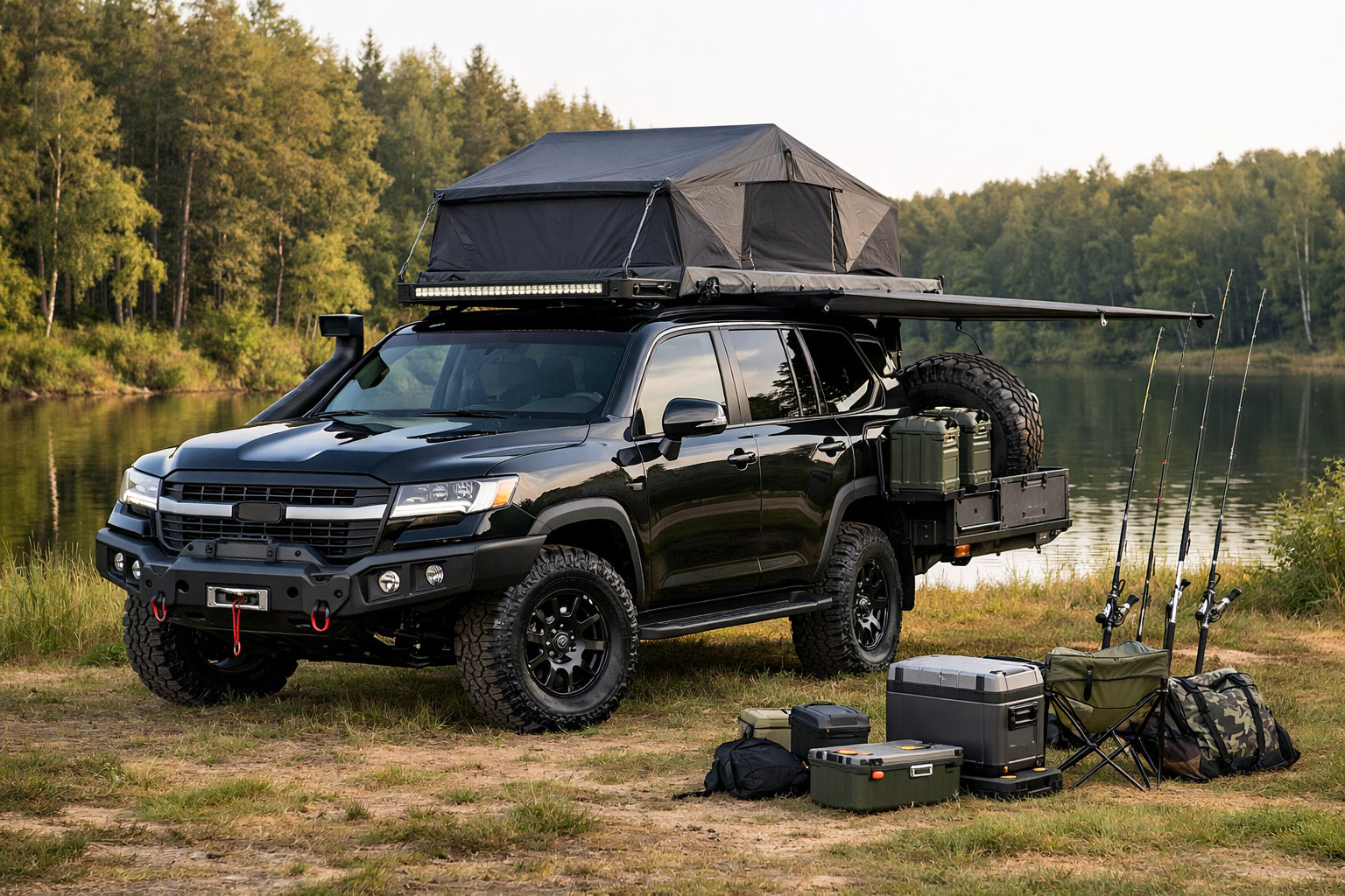 Co má smysl upravit na Toyota Land Cruiser 300 na ryby a do přírody