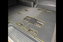 Volkswagen T5 2010–2015 EVA autokoberce (krátký rozvor, sada do celého interiéru, černé) fotografie 5
