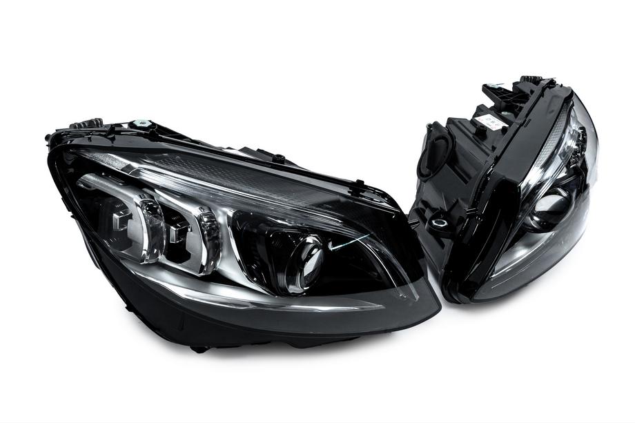 Mercedes C-Class W205 2014–2021 Přední světlomety s moduly Full LED (pro LED, 2 ks) Fotografie 4