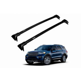 Střešní nosič (příčníky) na integrované podélníky OEM (2019-2023, 2 ks) Ford Explorer 2019– fotografie 2