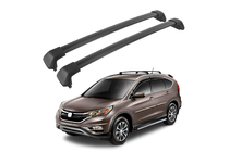 Honda CRV 2012–2016 Střešní nosič (příčníky) na integrované podélníky OEM (2 ks) Šedá fotografie 3