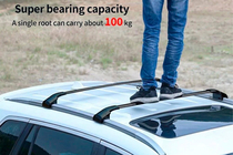Honda HR-V 2014–2021 Střešní nosič (příčníky) na integrované podélníky OEM (2 ks) Černá fotografie 18