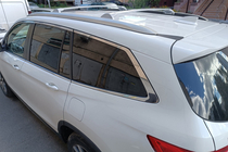 Honda Pilot 2015–2022 Střešní nosič (příčníky) na integrované podélníky OEM (2 ks) Černá fotografie 1