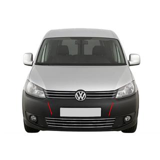 Celistvá mřížka do nárazníku (nerez) Volkswagen Caddy 2010–2015 fotografie 1