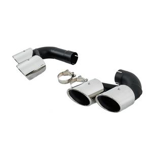 Koncovky vyfuku V1 Silver ve stylu X5M F95 fotografie 3