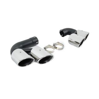 Koncovky výfuku V1 Silver ve stylu X6M F96 fotografie 4