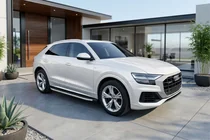 Audi Q8 2018– Boční prahy Maya V2 (2 ks, hliník) fotografie 3