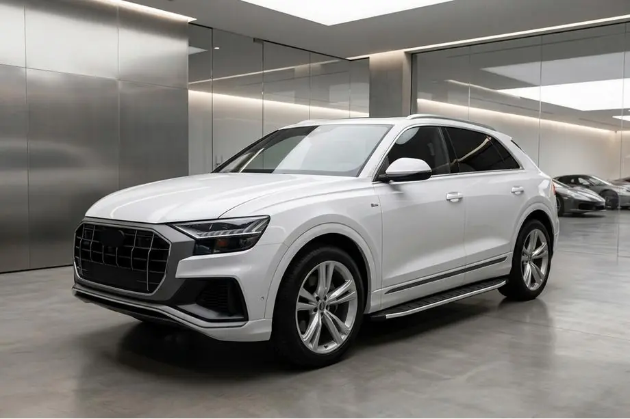 Audi Q8 2018– Boční prahy Maya V2 (2 ks, hliník) Image