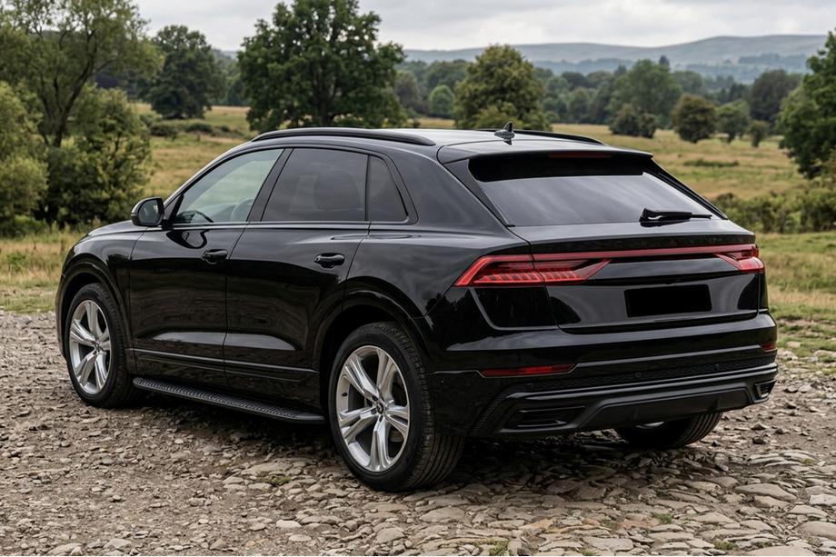 Audi Q8 2018– Boční nášlapy Tayga Black (2 ks, hliník) Image