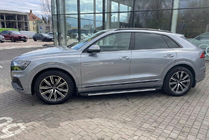 Audi Q8 2018– Boční nášlapy Bosphorus Grey (2 ks, hliník) fotografie 1
