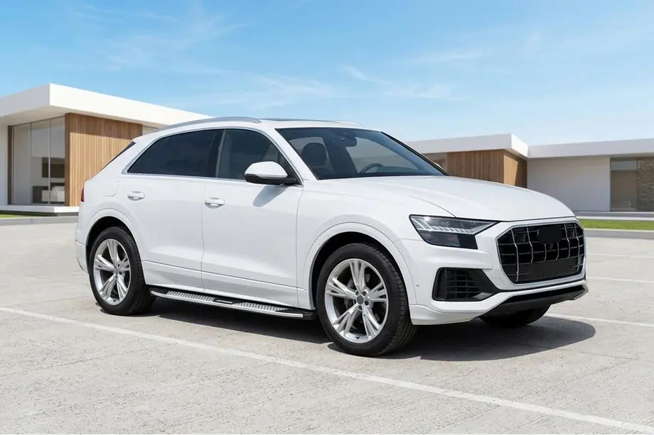 Audi Q8 2018– Boční nášlapy Mevsim Grey (2 ks, hliník) Image