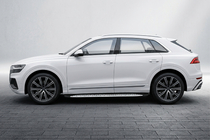 Audi Q8 2018– Boční prahy Shining V1 (2 ks, hliník) fotografie 1