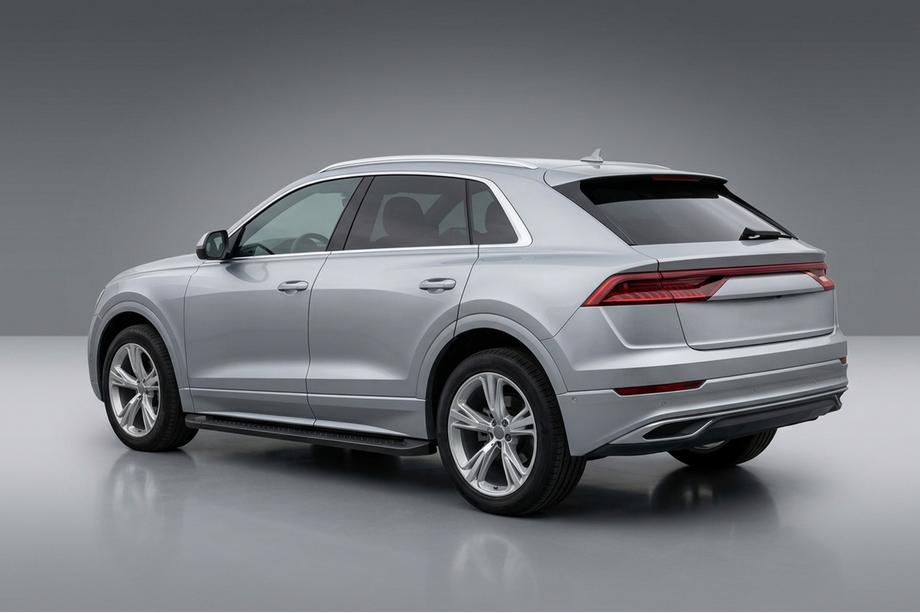 Audi Q8 2018– Boční prahy Allmond Black (2 ks, hliník) Image