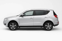 Geely Emgrand X7 2011– Boční prahy OEM (bez montážní sady, 2014+) fotografie 3