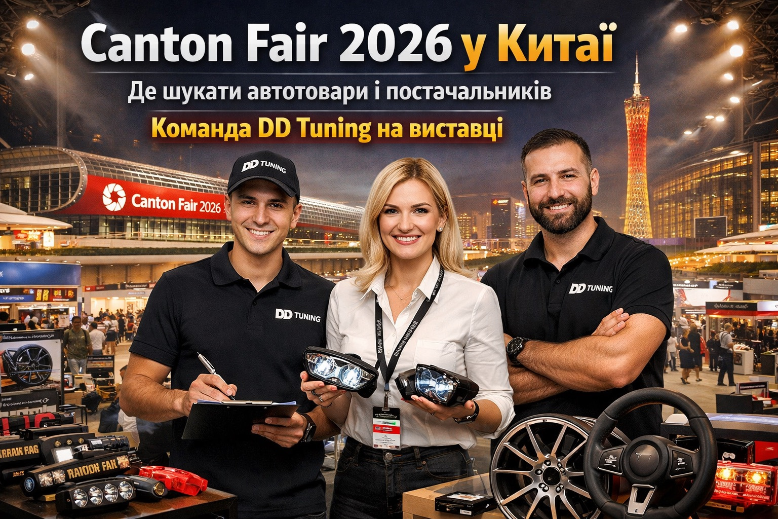 Canton Fair 2026 v Číně: dodavatelé autoproductů a co dovézt na marketplace