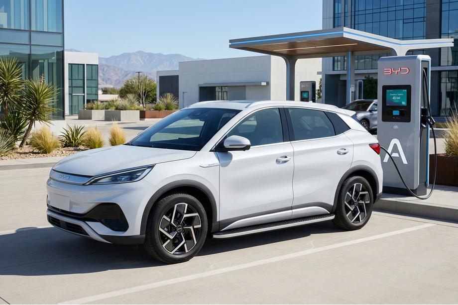 BYD Atto 3 2021– Boční nášlapy Tayga Grey (2 ks, hliník) Image