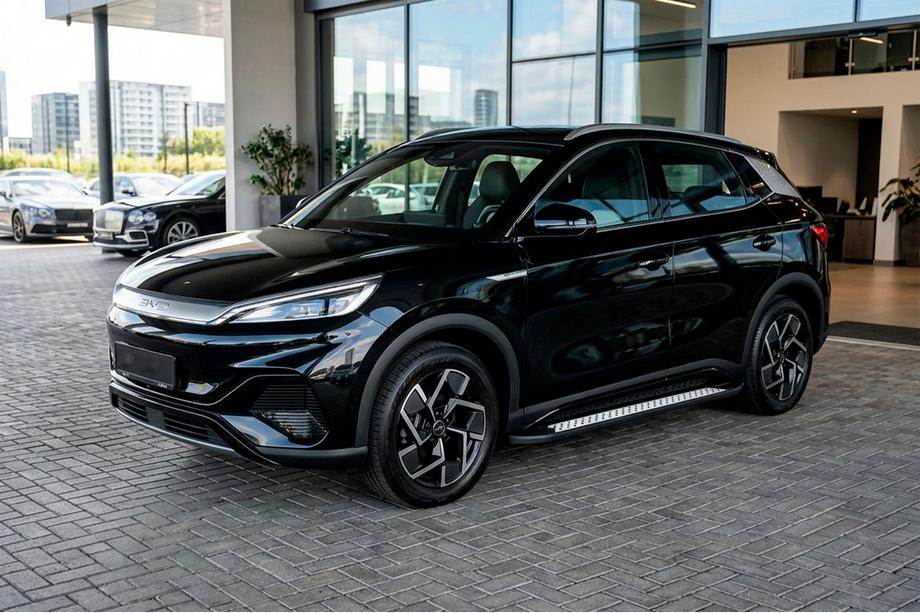 BYD Atto 3 2021– Boční nášlapy Vision New Black (2 ks, hliník) Image