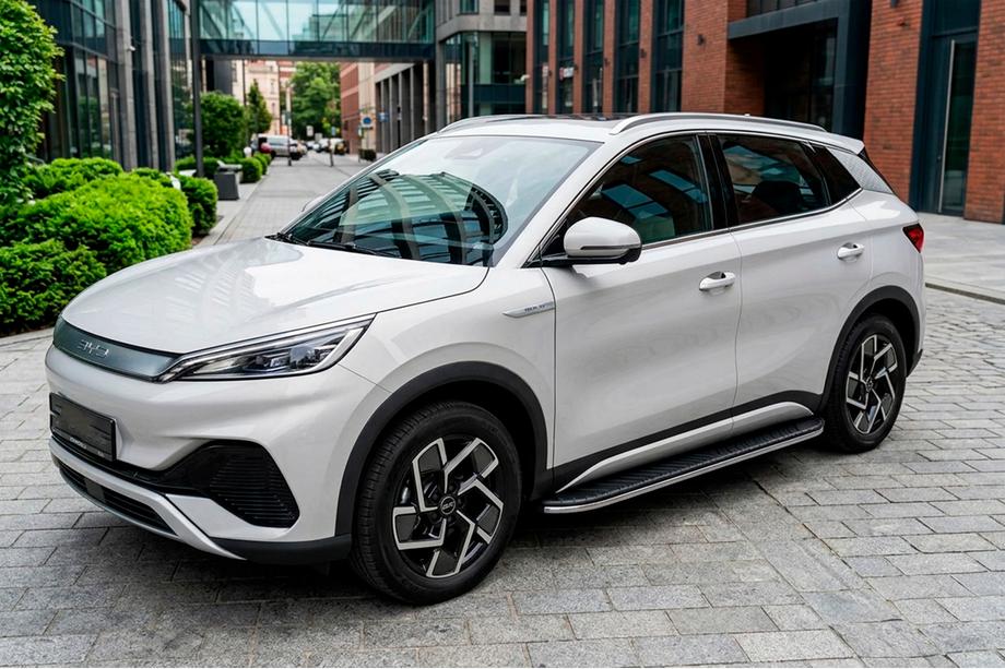 BYD Atto 3 2021– Boční nášlapy Bosphorus Grey (2 ks, hliník) Image