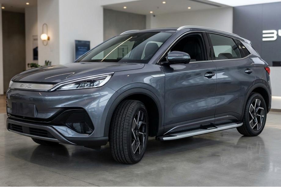 BYD Atto 3 2021– Boční nášlapy Mevsim Grey (2 ks, hliník) Image
