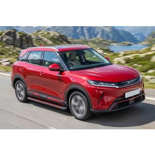 Boční prahy Maya Red (2 ks, hliník) BYD Atto 2/Yuan Up 2024– fotografie 1