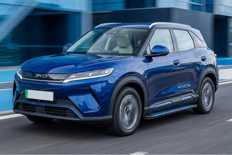 BYD Atto 2/Yuan Up 2024– Boční nášlapy Maya Blue (2 ks, hliník) Image