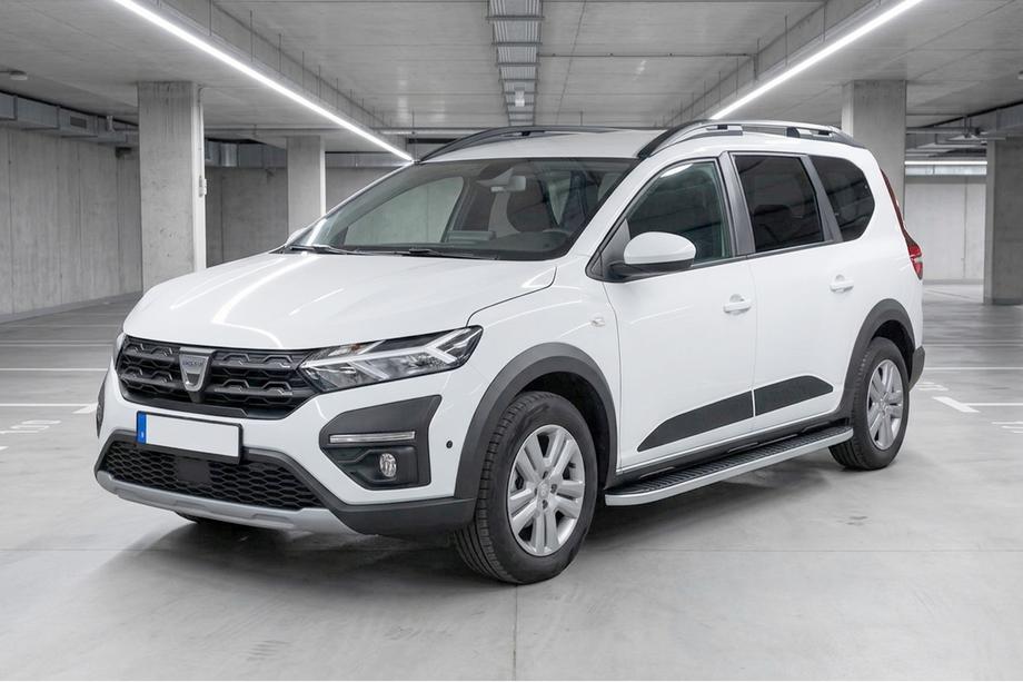 Dacia Jogger 2022– Boční nášlapy Tayga Grey (2 ks, hliník) Image