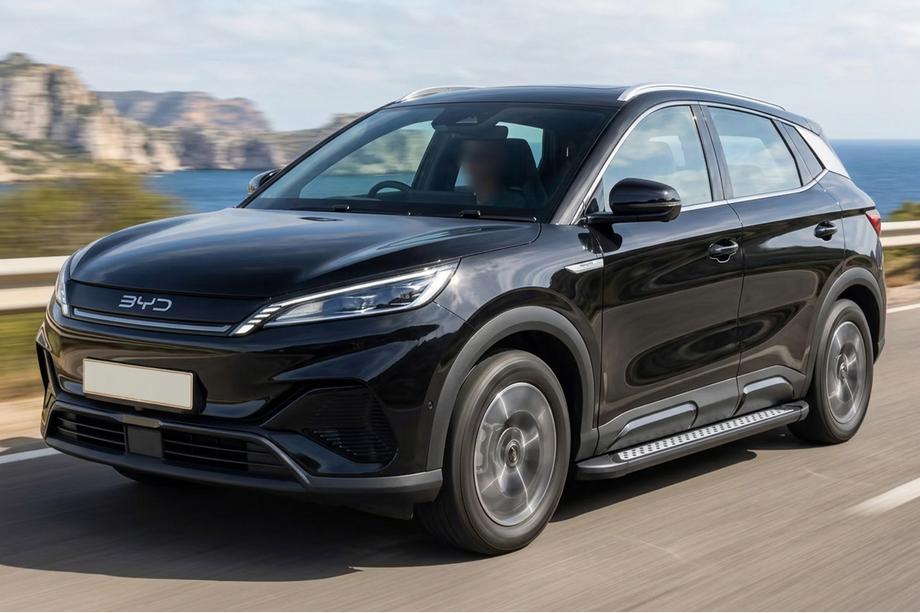 BYD Atto 2/Yuan Up 2024– Boční nášlapy Vision New Black (2 ks, hliník) Image