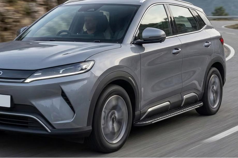 BYD Atto 2/Yuan Up 2024– Boční nášlapy Bosphorus Grey (2 ks, hliník) Image