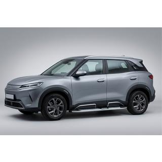 Boční nášlapy Mevsim Grey (2 ks, hliník) BYD Atto 2/Yuan Up 2024– fotografie 1