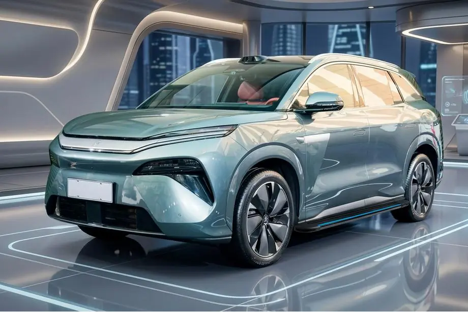 BYD Tang 2025– Boční nášlapy Maya Blue (2 ks, hliník) Image