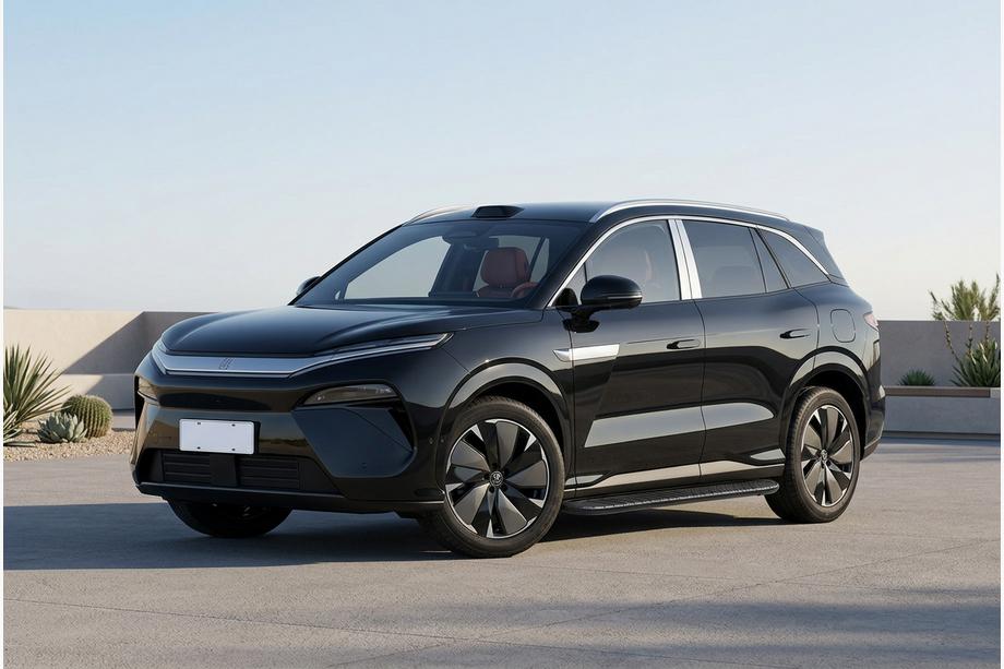 BYD Tang L 2025– Boční prahy Bosphorus Black (2 ks, hliník) Image