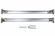 Lexus LX570/450d 2008–2022 Střešní nosič (příčníky) na integrované podélníky OEM (2 ks) Chrom fotografie 3