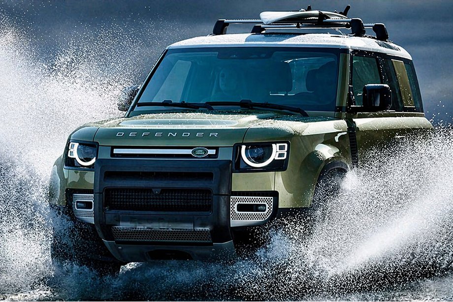 Land Rover Defender 2019– Střešní nosič (příčníky) na integrované podélníky OEM (2 ks) Image