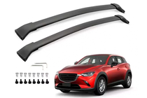 Mazda CX-3 2015– Střešní nosič (příčníky) na integrované podélníky OEM (2 ks) Černá fotografie 3