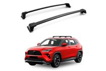 Toyota Yaris/Yaris Cross (XP210) 2020– Střešní nosič (příčníky) na integrované podélníky OEM (2 ks) Černá fotografie 1