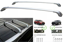 Toyota Highlander 2013–2019 Střešní nosič (příčníky) na integrované podélníky OEM (2 ks) Černá fotografie 9