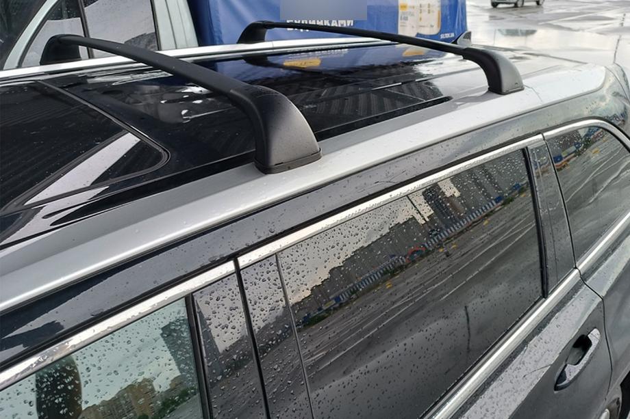 Toyota Highlander 2013–2019 Střešní nosič (příčníky) na integrované podélníky OEM (2 ks) Černá Image
