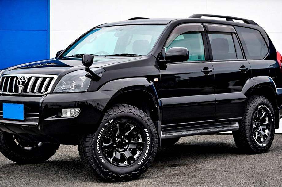 Toyota Land Cruiser Prado 120 2002–2009 Boční prahy HARMS (2 ks) Fotografie 2