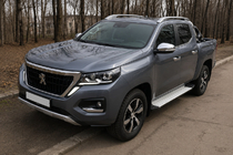 Ford Ranger 2011–2022 Střešní ližiny šedé OEM (hliník) fotografie 2