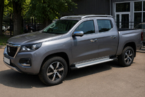 Ford Ranger 2011–2022 Střešní ližiny šedé OEM (hliník) fotografie 1
